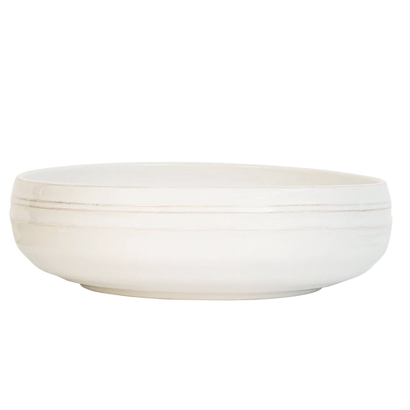 Bilbao 12" Serving Bowl - Whitewash