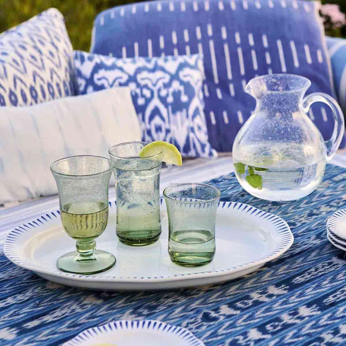 Provence Small Tumbler - Basil