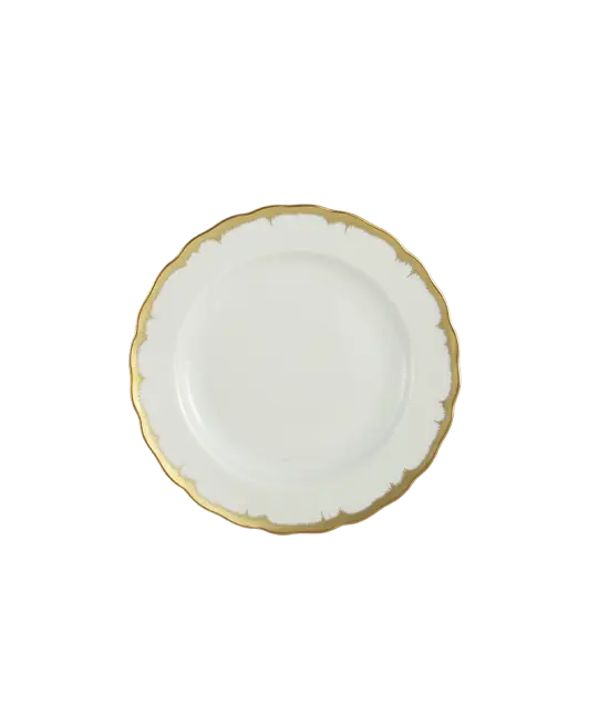 Chelsea Feather Gold Bread & Butter Plate