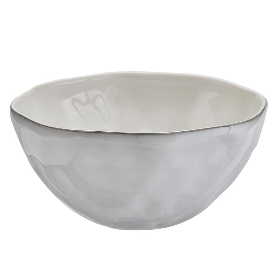Azores Cereal Bowl Greige Shimmer