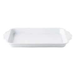 Berry & Thread Whitewash Melamine 24" Handled Tray