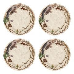 Forest Walk Party Plates Set/4