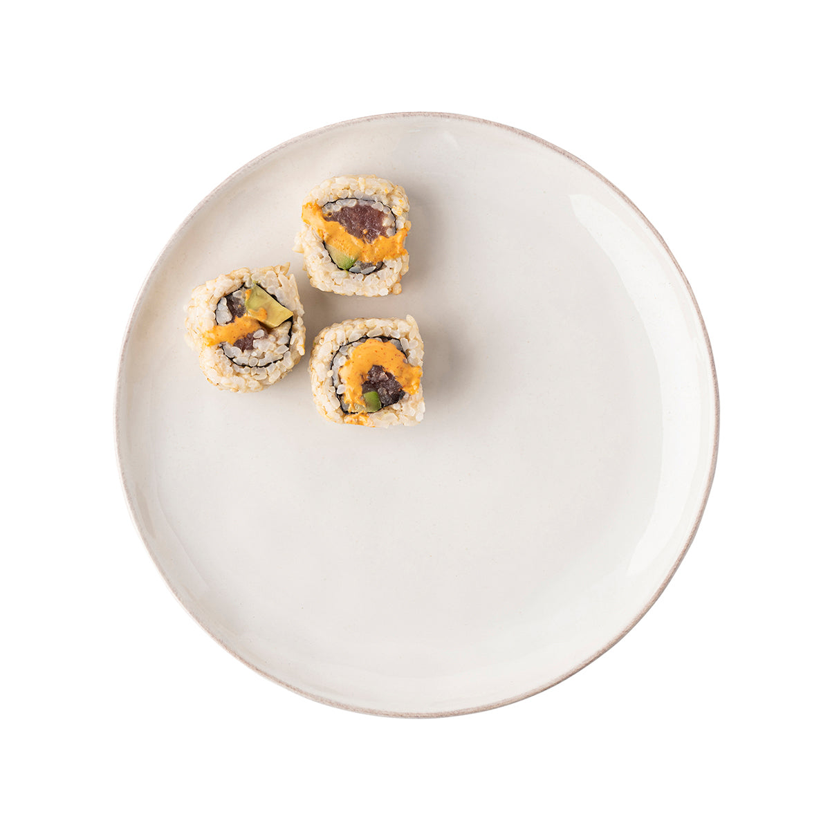 Puro Whitewash Coupe Dessert/Salad Plate