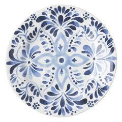 Iberian Journey Indigo Dessert/ Salad Plate