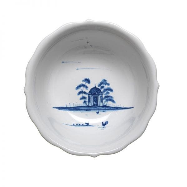 Country Estate Delft Blue Cereal/Ice Cream Bowl Hen House
