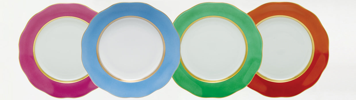 Silk Ribbon Service Plate
