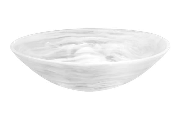 Everyday Medium Bowl - White Swirl