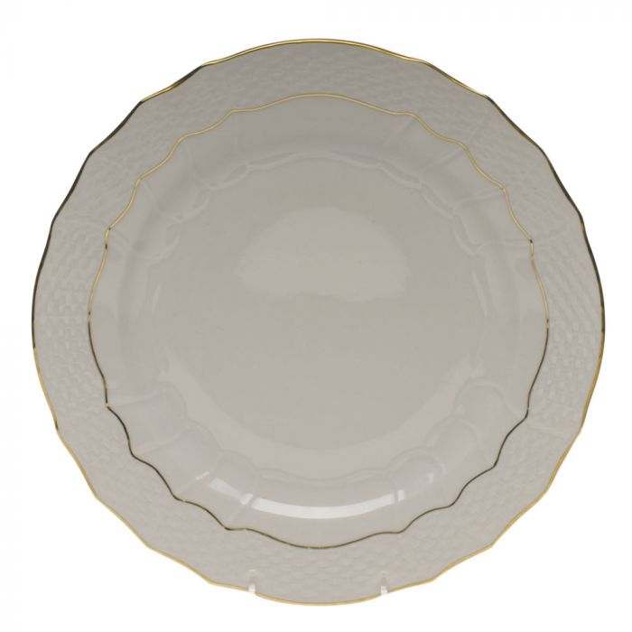 Service Plate Golden Edge