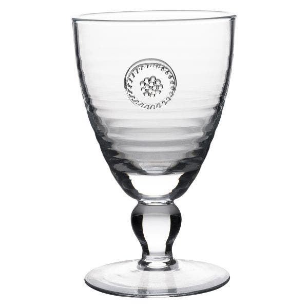Berry & Thread Glassware Footed Goblet