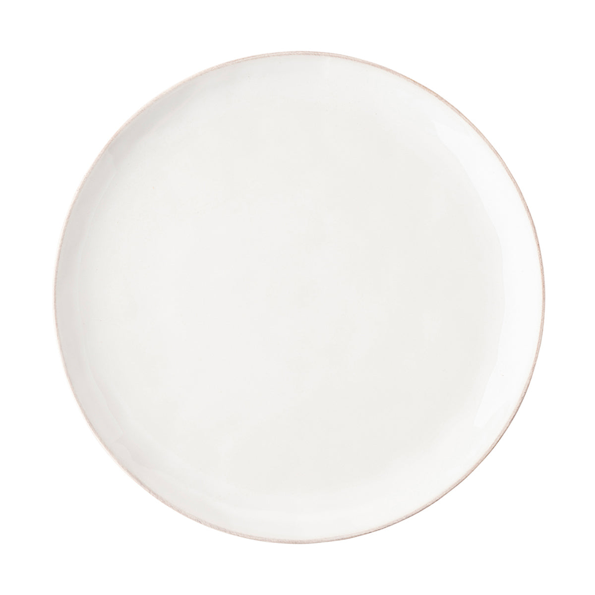 Puro Whitewash Coupe Dinner Plate