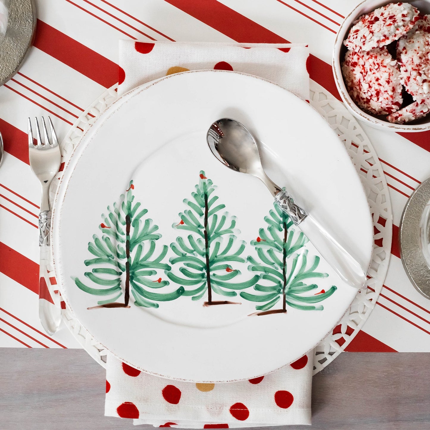 Lastra Holiday Melamine Dinner