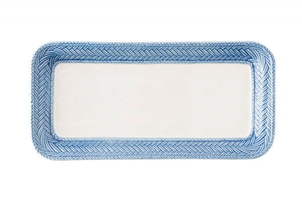 Le Panier White/Delft Hostess Tray
