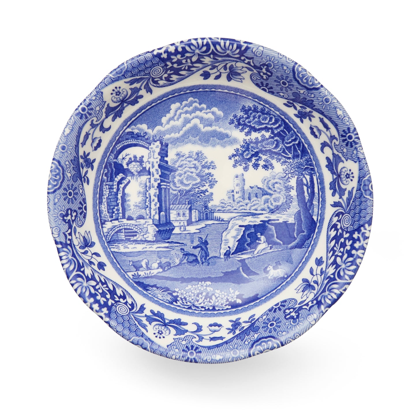 Blue Italian Cereal Bowl