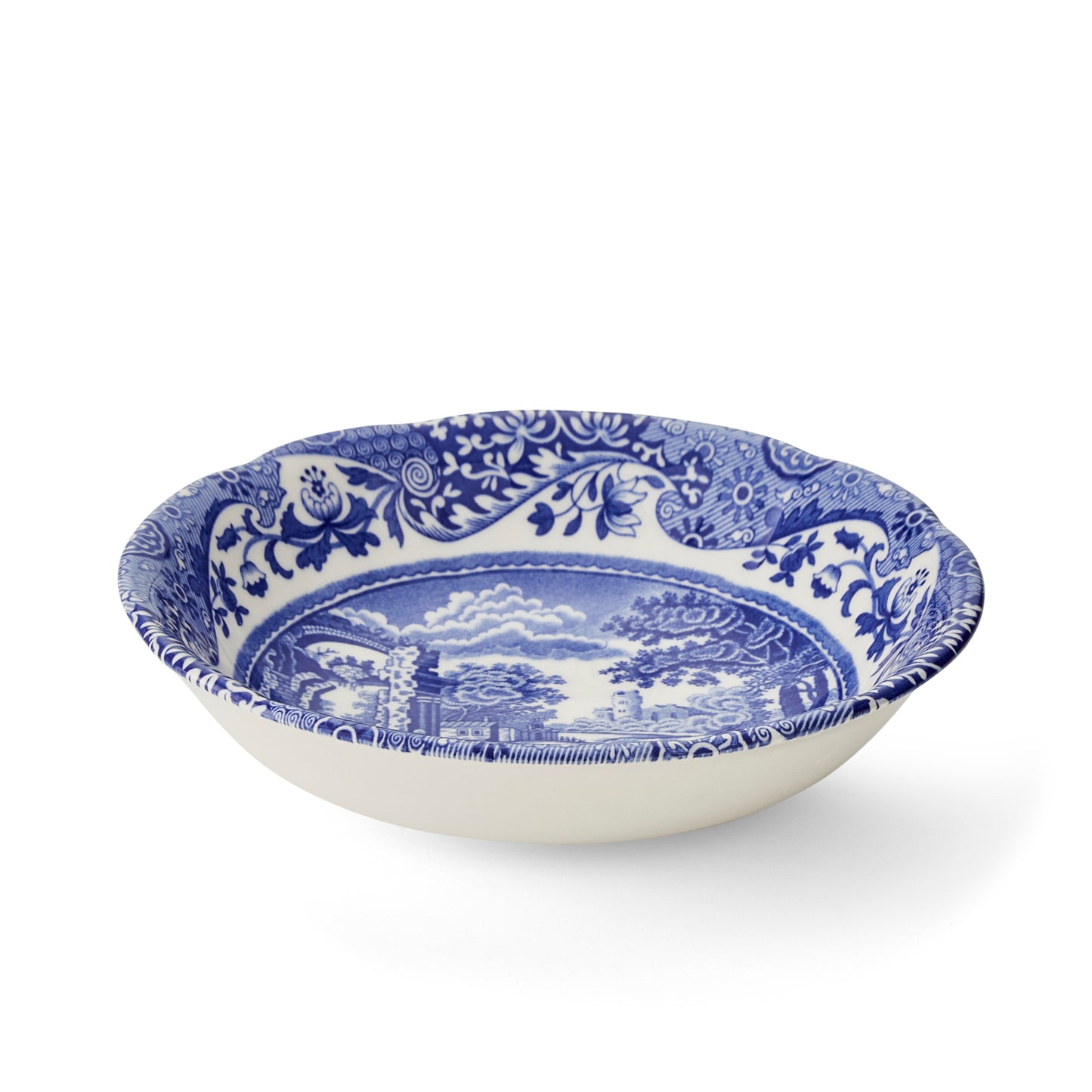 Blue Italian Cereal Bowl