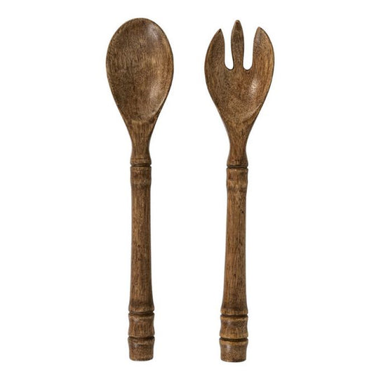 Bilbao Wood Salad Servers