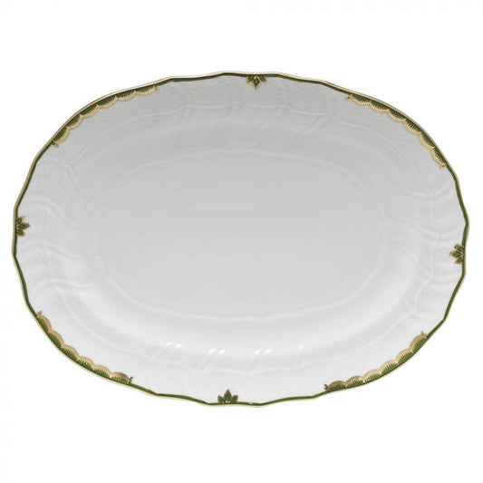 Princess Victoria Dark Green Platter