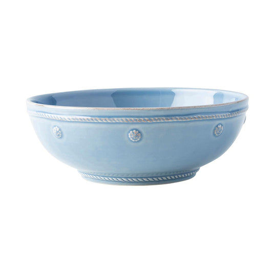 Berry & Thread Chambray 7.75" Coupe Pasta Bowl - Hicks / Oakley