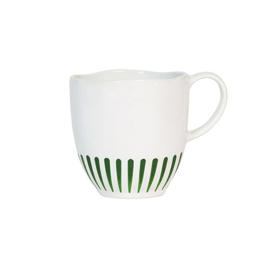 Sitio Stripe Mug - Basil