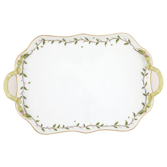 Rothschild Garden Rect Tray with Branch Handles