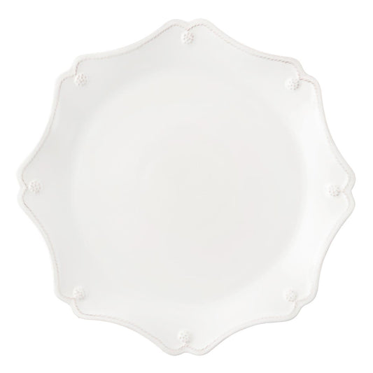 Berry & Thread Whitewash Scalloped Charger