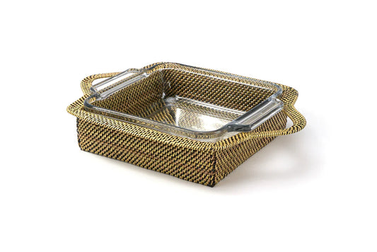 Square Basket with Baking Dish