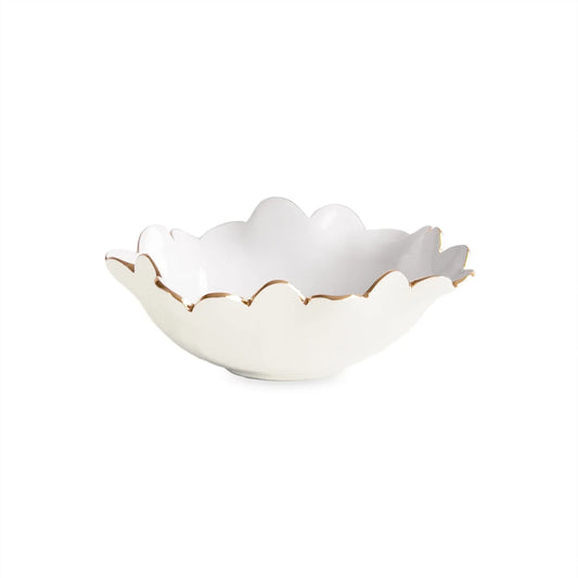 ENCANTO Colette Mini Round Bowl  (Cream and White)