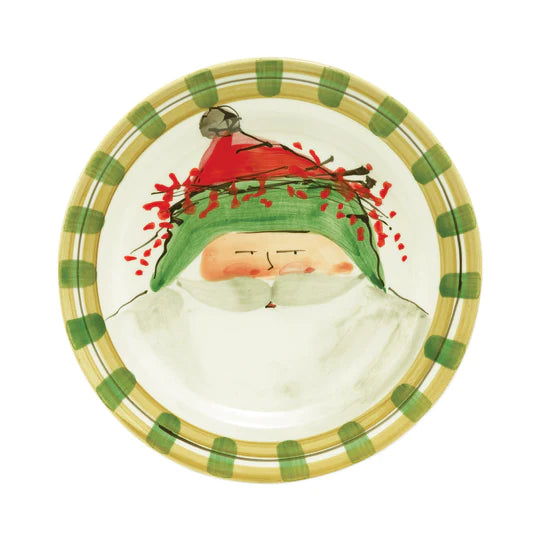 Old St. Nick Dinner Plate