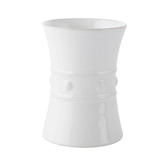 Berry & Thread Whitewash Utensil Crock/Wine Cooler