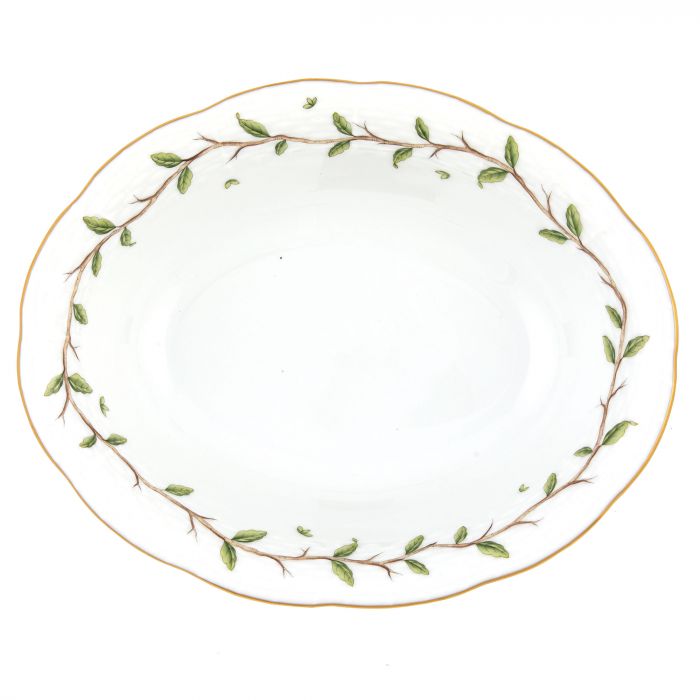 Rothschild Garden Oval Vegetable Dish