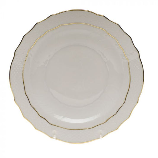 Salad Plate Golden Edge