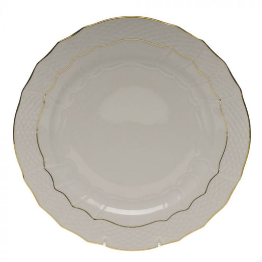 Service Plate Golden Edge