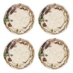 Forest Walk Party Plates Set/4