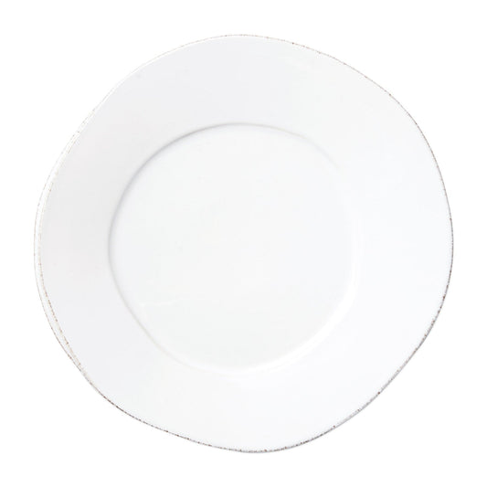 Lastra White Dinner Plate