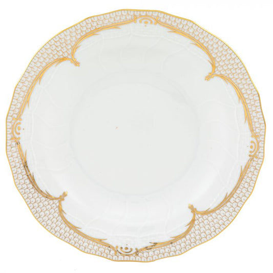 Dessert Plate Golden Elegance