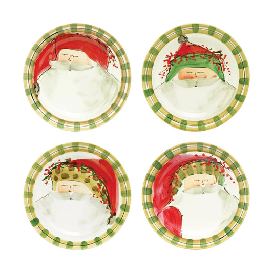 Old St. Nick Round Salad Plate