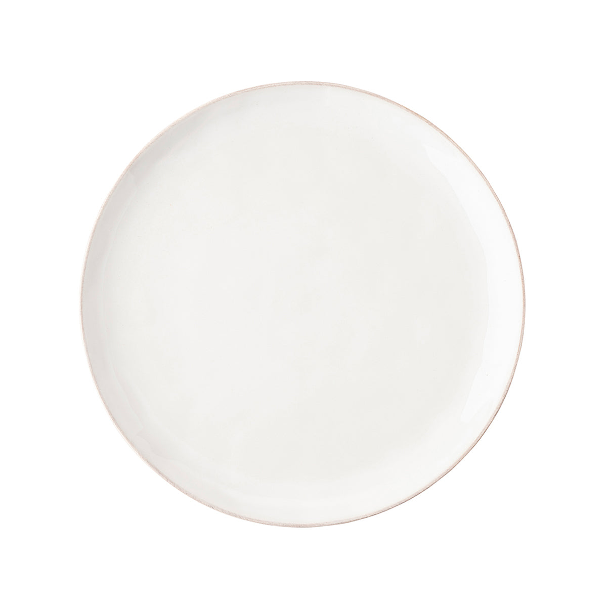 Puro Whitewash Coupe Dessert/Salad Plate