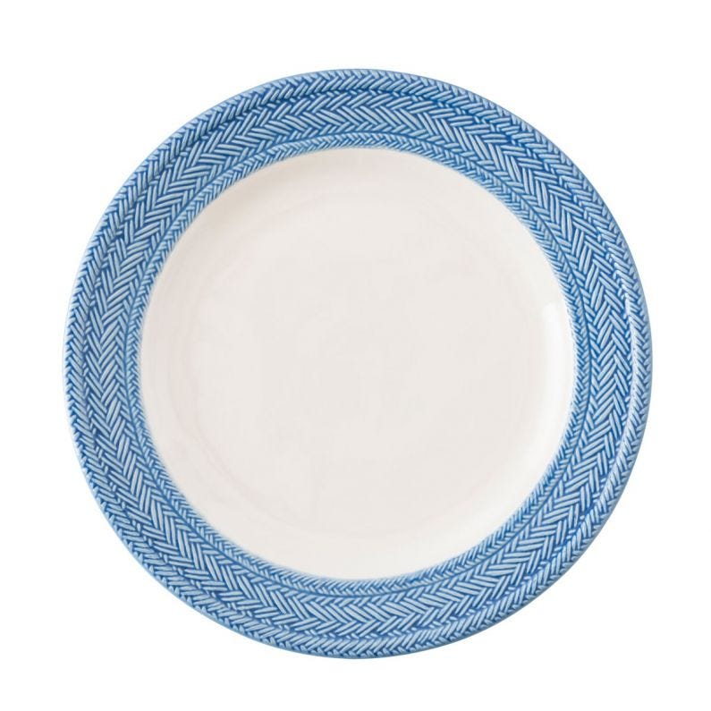Le Panier White/Delft Dinner Plate